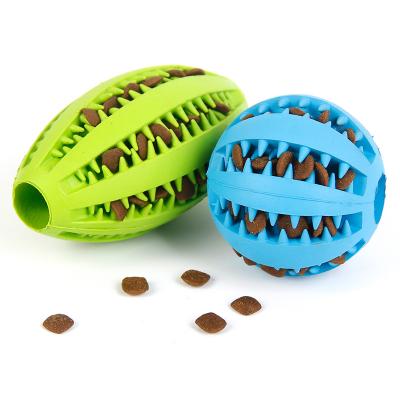 China Viable Toy Pour Dog Cat Elastic Rubber Ball Dog Juguetes Para Perro Puzzle Toys Disjoint Pet Food Dog Chew Toy Te koop