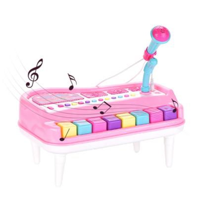 China Toy Popular Musical Instrument Plastic Battery Operated Organic Baby Toy Electronic Organ For Children for sale