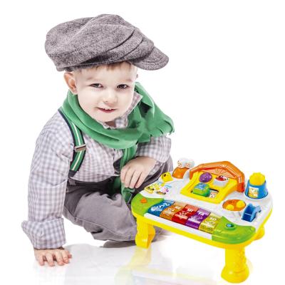 China Toy Battery Operated Function Educational Desktop Battery Powered Instrument Musical Toy for Kid with Light and Music for sale