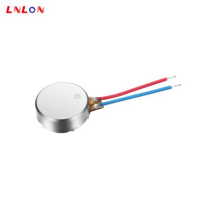 China Totally Enclosed 8mm High RPM 3V DC Brushed Flat Mini Vibrating Motor For Smart Watch for sale