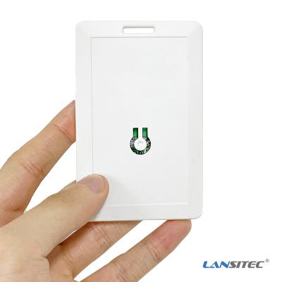 China Lansitec Gps BLE LoRaWAN Portable Tracker Contract LoRa Badge Smart Locator Gps Tracking Devices Gps Mini Tracker For Vehicle Tracking for sale