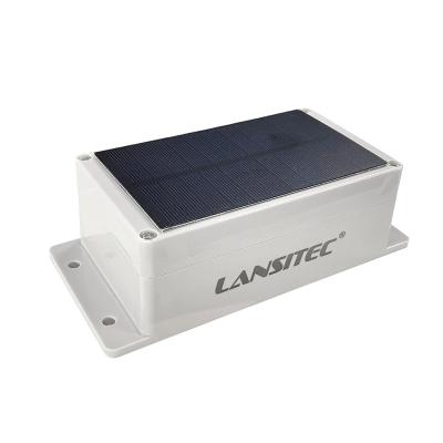 China Iot Solution Lansitec BLE5.0 LoRaWAN Smart Solar Powered Battery 5300mAh Vehicle Tracking Asset Management IoT BLE Beacon Receiver LoRawan Gateway for sale