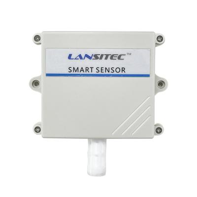 China Lansitec IP65 Smart Battery Level Big Level Smart Battery Outdoor Iot LoRaWAN Temperature And Humidity Sensor for sale