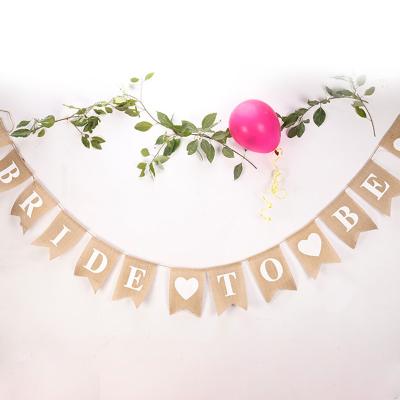 China Marriage favors & Party Gifts Mabula Flag Bride Wedding Flag Party Decoration Flag Blessing Bridal Banner for sale