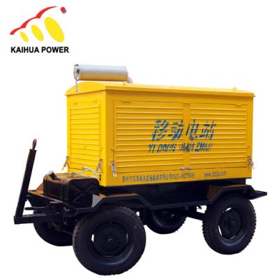 China High efficiency 80kw mobile diesel generator with good quality and best price for sale