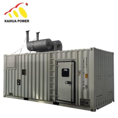 China Povid Electric Power 1000KW Marine Emergency Diesel Genset With Container Canopy for sale