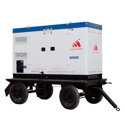 China Mobile RTS Soundproof Type And AC Output Three Phase Type 24KW Gensets KH-24GFS for sale