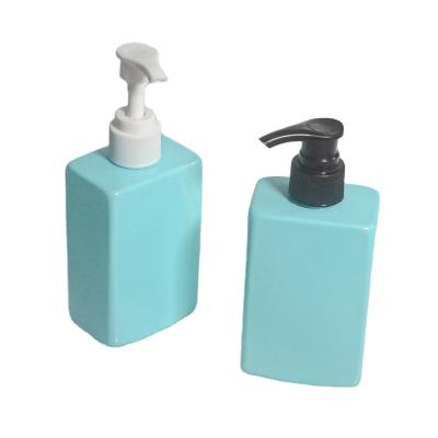 China Lotion Hand Soap Bottle Small Empty Shower Gel Shampoo Bottled Cosmetic Square Bottle for sale