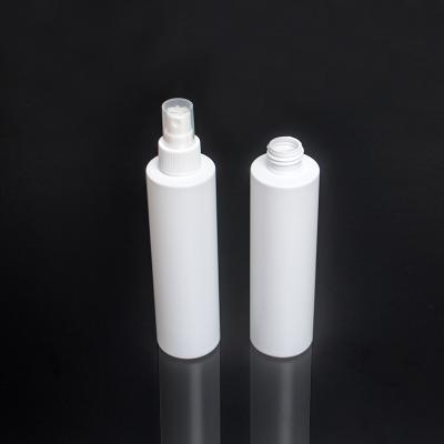 China Hot Selling Personal Care PE White Plastic Alcohol Spray Bottle 200ml Empty Mist Spray Bottles for sale