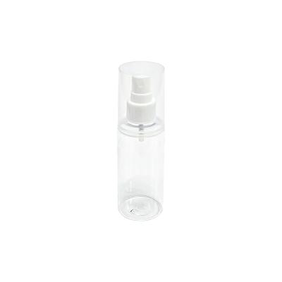 China Personal Care Products Luxury Cosmetic Round Liquid PET Bottle 50ml 60ml 80ml 100ml Lotion Plastic Bottle for sale