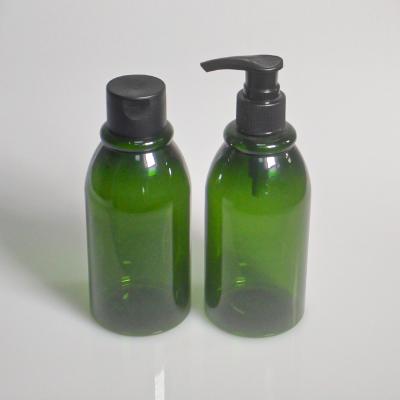 China 2021 Hot Selling Cosmetic Green Empty Plastic Bottle 150ml Multifunctional Shampoo Squeeze Bottle for sale