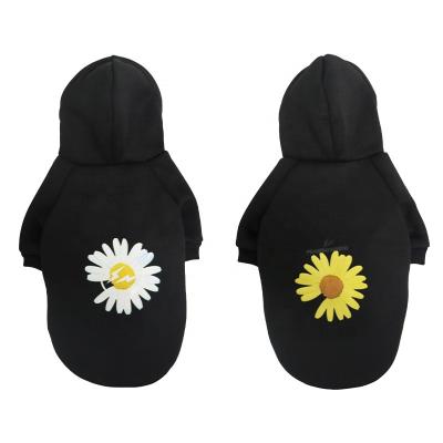 China Modern Wholesale Small And Medium Hooded Dog Sweater Clothes for sale