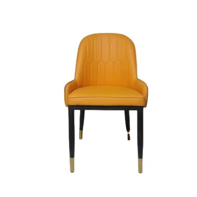 China Stable Economic Custom Design Wholesale Price PU Cushion Metal Frame Furniture Chair for sale