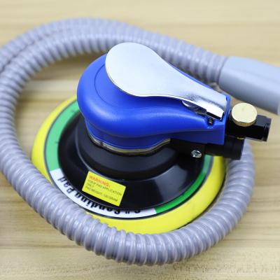 China Hot Sale Aluminum Factory Price 5inch 6inch 125mm 150mm No Air Sander Air Palm Vacuum Orbital Sander for sale