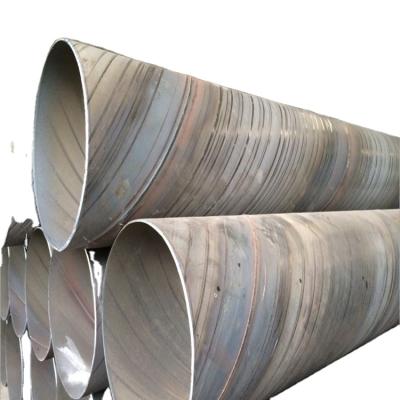 China Ms Liquid Pipe API Spiral Welded Steel Pipe Ms Mild Steel Tubes Use For Piling for sale