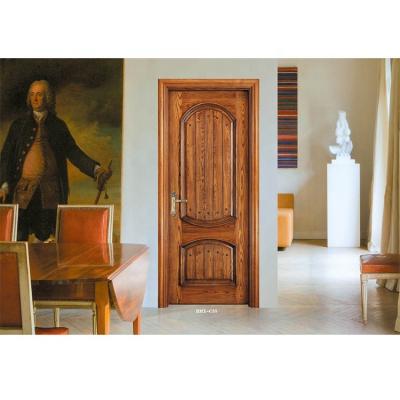 China Modern Sound Insulation Teak Wood Main Door Designs 2022 Interiorsolid Wood Doors for sale