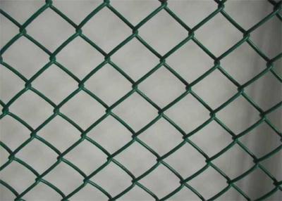 China 4' X 50' das grüne galvanisierte 10 Messgerät-Vinyl beschichtete 60mm x 60mm Mesh Chain Link Fence Fabric zu verkaufen