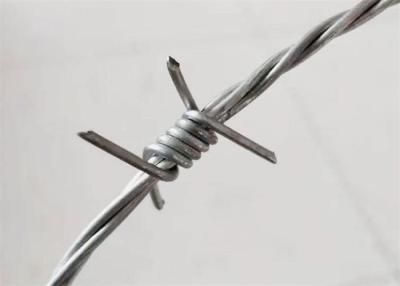 China 2.5mm Razor Barbed Wire Anti Corrosion Hot Dip Galvanized With 4 Points Te koop