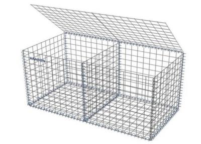 중국 2x1x1m Hot Dipped Galvanized Welded Gabion Mesh Basket For Retaining Wall 판매용