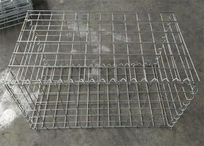 China Galfan Galvanized Welded Construction Wall Gabion Mesh Baskets Easy Installation Te koop