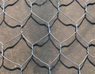 China 8 X 10cm Galfan 2m Gabion-de Met een laag bedekte Draad Mesh For Gabion Wall ISO van Mandgalfan Zink Te koop