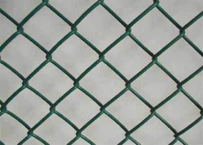 Cina 1.8 X 15m 50x50mm collegamento a catena in plastica verde diamante che recinta recinzione metallica a catena galvanizzata 1.6mm in vendita