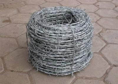 China 20 Ft 18 Gauge 4 Point Concertina Razor Barbed Wire For Chain Link Fence zu verkaufen