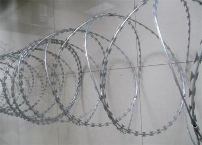 Κίνα 450mm Coil Razor Barbed Wire Cbt 60 Cbt 65 Concertina Razor Barbed Tape προς πώληση