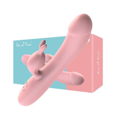 China 10 Speed ​​Vibration Women Sex Toys Clitoris Stimulator Massager Masturbator Thrusting Vibrator for sale