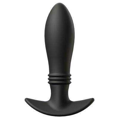 China 10 Vibration Modes Remote Control Vagina Anal Rotating Prostate Massager For Male Anal Plug Sex Toys Waterproof Silicone for sale