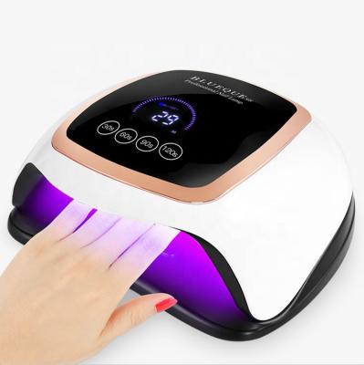 China Nail Dryer 2021 New Nail Polish Dryer 168w High Power LED Nail Lamp UV Nail Salon Equipment for sale