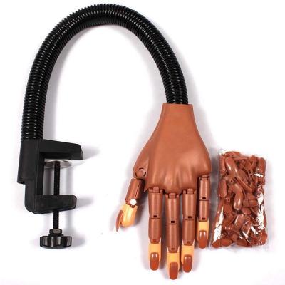 China FUUMUUI Durable Flexible Flexible Soft Prosthetic Hands Forming Display Model Manicure Tool Nail Practice Hand Model For Nail Practice for sale