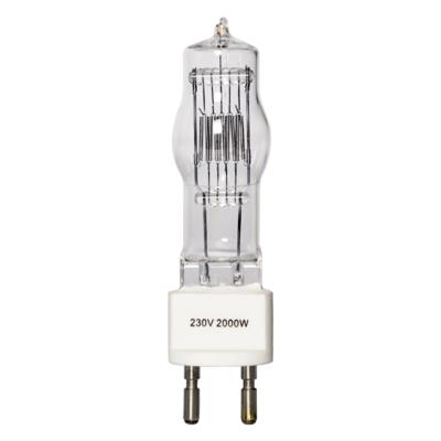 China Roccer CP92 230V 2000W Hot Professional Lamps Halogen Bulb Light G22 Glass Base for sale