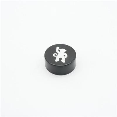 China Non Spill Customized Anodized Aluminum Wine Bottle Cap And Plastic Screw On Cap Cover / Lid For Jar Use for sale