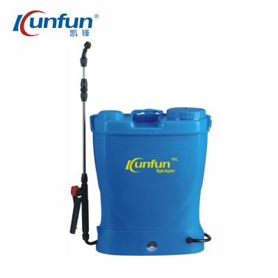 China Agriculture Backpack 16L Battery Electric Automatic Farm Sprayer for sale