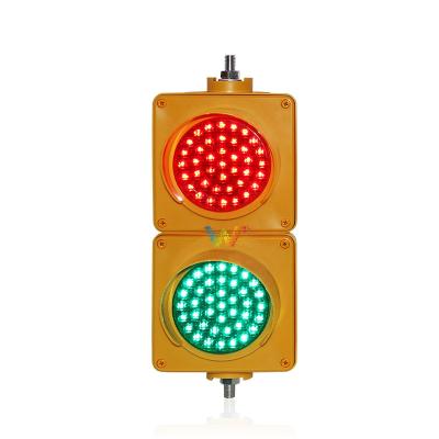 China PC 10 Years Factory Customized 100mm Red Green Parking Lot LED Traffic Lights Light for sale