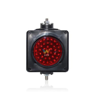 China For road safety warning signal single light 100mm red mini in sale small traffic light for sale