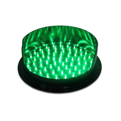 China PC Customized 300mm LED Traffic Lamp With Visor Green Traffic Light Module for sale