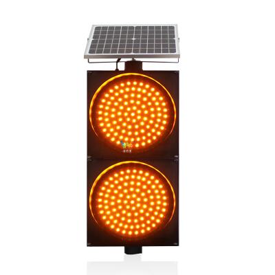 China PC Temporary Road Safety Warning Super Bright Amber Turn Signal Solar Powered Led Ramp Light for sale