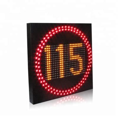 China High Way Variable Speed ​​Sign Board Led Sign Post 1300*1300*150mm for sale