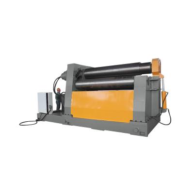 China Retail W12 CNC Cutting Machinery Hydraulic Four Roller Steel Plate Rolling Machine for sale