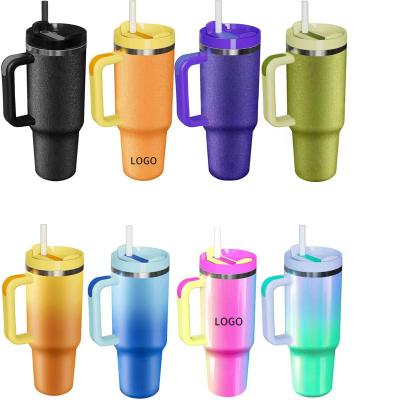 China Hot Selling Sustainable Customize Logo 40oz Insulated Logo Tumbler H2.0 Flowstat Double Wall Stainless Steel Vacuum Flask Travel Mug for sale