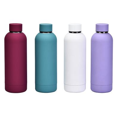 China SUSTAINABLE SMALL Mouth Stainless Steel Double Walled Vacuum Flask Insulated 20OZ 30OZ Water Bottle for sale