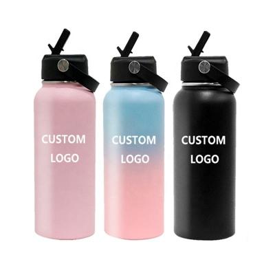 China Hot Selling Sustainable Vacuum Insulated Stainless Steel Double Wall Water Tumbler Stainless Steel Water Bottle for sale