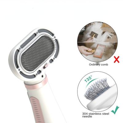 China Viable 2 in 1 Portable Air Blow Fan Remover Improved Dogs and Cats Hair Groomer Grooming Dryer Dog for sale