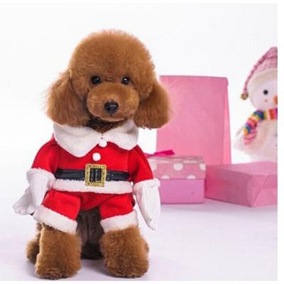 China Luxury Christmas Pet Clothing Supplies Christmas Pet Decoration Cat Dog Hat Viable Ornament Pet Apparel for sale