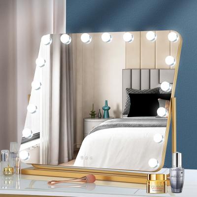 Cina Regolabile Hollywood Mirror 80cm Touchscreen Led Makeup Vanity Mirror in vendita