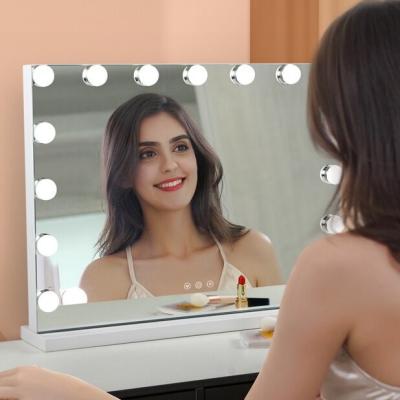 Κίνα Σύγχρονο Chrome Led Hollywood Vanity Mirror Μεγεθύνεται με φώτα προς πώληση