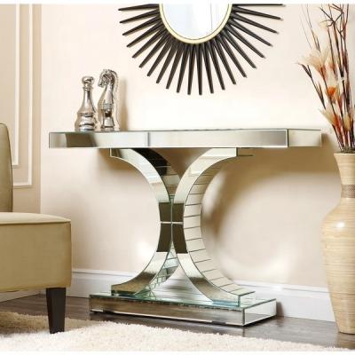 China Accent Crystal Mirrored Console Tafel Hoteelmobelen Te koop