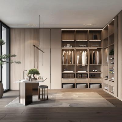 Chine Meubles de chambre à coucher modernes économiques Armoire avec rangement à vendre